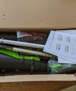 Greenworks 40V Cordless String Trimmer and Leaf Blower Combo Kit, 2.0Ah Battery and Charger Included 12" Trimmer + Blower (2.0Ah) 38 81Sa44K3CVL