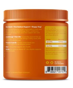 Zesty Paws Omega 3 Alaskan Fish Oil Chew Treats for Dogs - with AlaskOmega for EPA & DHA Fatty Acids - Hip & Joint Support + Skin & Coat Chicken Flavor (90 Soft Chews) 90 Count (Pack of 1) 33 81ScjuT0paL 2