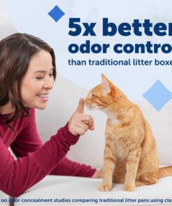 Alternative view of PetSafe ScoopFree Crystal Litter Tray Refills – Premium Blue Crystals, 6-Pack – Disposable Tray – Includes Leak Protection & Low Tracking Litter – Absorbs Odors on Contact 6 Trays