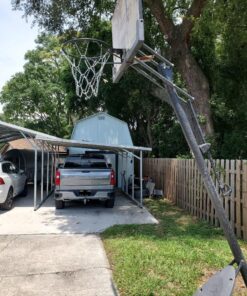 Champion Sports Heavy Duty Galvanized Steel Chain Basketball Net, 21 Inch 19 81SfSaT77QL