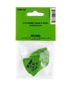 JIM DUNLOP 498P.88 Tortex® Jazz III XL, Green, .88mm, 12/Player's Pack 0.88mm 12 Pack 11 81Sh955r6kL