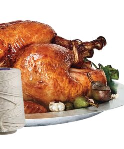 Regency Wraps Butchers Cooking Twine, Made of Heavy-Weight Natural Cotton, Perfect for Meat Trussing and Food Prep, 500 ft Cone, Pack of 1 500 ft Cone (Pack of 1) 24 81Sj6Gm7OL