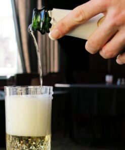 Set of 4 Champagne Flutes with Crystal Effect - Plastic Sparkling Wine Glasses to Celebrate Every Special Day - 8 Oz 15 81Sl2C Z cL