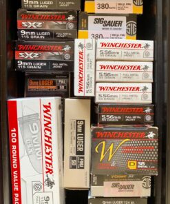 MTM AC50C-40 Ammo Can, 50-Caliber, Heavy-Duty Dual Latching System, Rugged Polypropylene Plastic, O-Ring Seal System, Water Resistant, Bulk Ammo Storage, USA Made, Black 50-Caliber Ammo Can 30 81SloaKgQvL