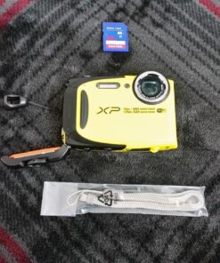 Fujifilm FinePix XP80 Waterproof Digital Camera with 2.7-Inch LCD (Yellow) Yellow 98 81SmNJJRB3L