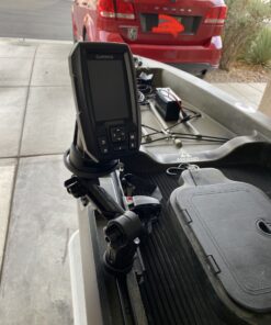 Yak Attack Round Base Fish Finder Mount, Black - FFP-1005 21 81Sp9A8OnAL