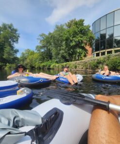 Intex River Run 1 Inflatable Floating Tube Raft for Lake, Pool 58825EP 6 Pack 26 81Sq7U1n7nL