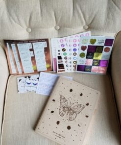 Law of Attraction Planner - Undated Deluxe Weekly, Monthly Planner, a 12 Month Journey to Increase Productivity & Happiness - Life Organizer, Gratitude Journal, and Stickers B5 Size Vanilla Butterfly Moon 55 81SrNExBveL 1