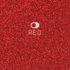 GERCUTTER Store - 12" x 12" Siser Glitter Heat Transfer Vinyl Sheets (12" x 12" x 1 Sheet) (Red)