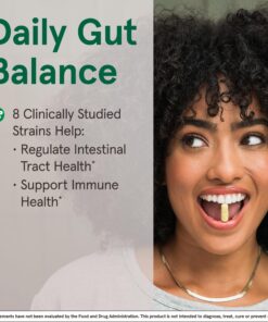 Jarrow Formulas Jarro-Dophilus EPS Probiotics 10 Billion CFU, Dietary Supplement for Intestinal Tract Support, Gut Health Supplements for Women and Men, 120 Veggie Capsules, 60 Day Supply Unflavored 120 Count (Pack of 1) 14 81SsAueLgOL