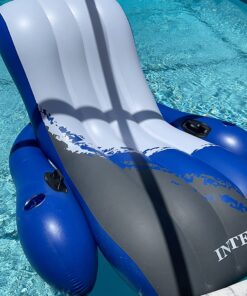 Intex Floating Recliner Inflatable Lounge, 71in X 53in, Multicolor 1 Pack 32 81Ssv ijXAL