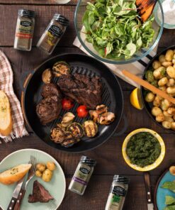 Spice Hunter The Steak Chop Grill Broil Blend Jar, Black Pepper, 2.2 Ounce 16 81St6WDxf7L