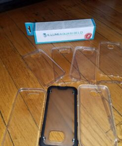 ILLUMI AquaShield Screen Protector Compatible with Samsung Galaxy S7 Edge (2-Pack)(Case Friendly) No-Bubble High Definition Clear Flexible TPU Film 46 81SyO RJLLL