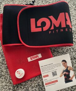 LOMA Premium Waist Trainer for Women and Men -Bonus HOT Gel 20 mg - Waist Trimmer Stomach Wrap - Six-Pack Abs Sweat Belt Small 29 81Sytj0Ld8L