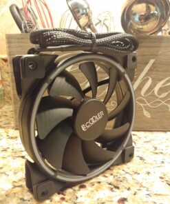 PCCOOLER 120mm Case Fan 3 Pack Moonlight Series, Computer Case Fan PWM High Performance Cooling PC Fans Dual Light Loop Quiet Fan/Multiple Light Modes with Controller for PC Cases 3IN1 70 81Szy0qwTyL