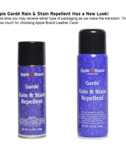 Alternative view of Apple Brand Garde Rain & Stain Water Repellent - Protector Spray For Handbags, Purses, Shoes, Boots, Accessories, Furniture - Won't Alter Color - Great For Vachetta
