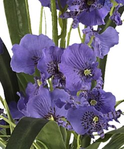 Nearly Natural 1119-PP 19in. Dancing Lady Orchid Liquid Illusion Silk Flower Arrangement,Purple 7 81T12r xgrL