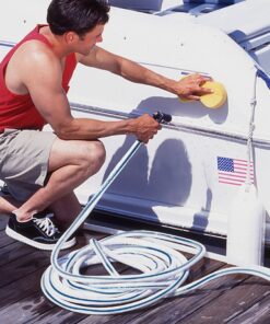 Teknor Apex NeverKink, 8612-50 Boat and Camper, Drinking Water Safe Hose, 5/8-Inch-by-50-Foot 19 81T3 ArO0ML