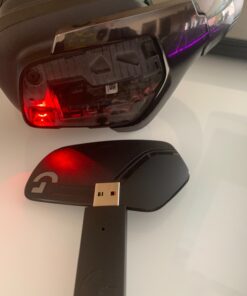 Logitech G935 Wireless DTS:X 7.1 Surround Sound LIGHTSYNC RGB PC Gaming Headset - Black/Blue G935 Only 51 81T3jXitjbL