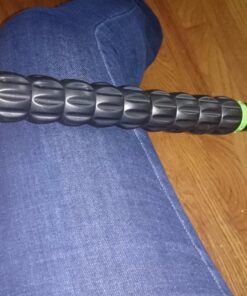 Naipo Muscle Roller Stick - Sports Massage Stick for Relax and Relieve Muscle Soreness, Legs and Back Recovery - 18" in Black Green 25 81T51DfzBoL