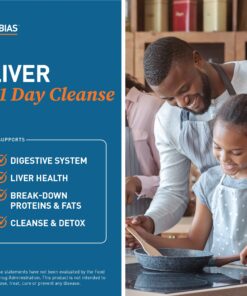 Dr. Tobias Liver 21 Day Cleanse, Herbal Liver Detox Cleanse with Solarplast, Artichoke Extract, Milk Thistle & Dandelion Extract, for Liver Cleanse & Detox, 63 Vegetable Capsules (3 Daily) (63 Count) 63 Count (Pack of 1) 16 81T6In2JKsL