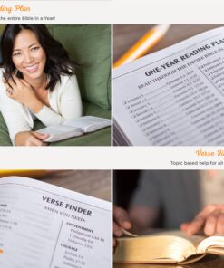 KJV Holy Bible, Giant Print Standard Size Faux Leather Red Letter Edition - Thumb Index & Ribbon Marker, King James Version, Dark Brown 45 81T82se5wTL