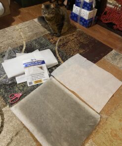 VEVA Premium Air Vent Filters for Home & AC - 72"" x 16"" Electrostatic Media Kit with 120"" Installation Tape - Versatile Customizable Vent Filter Roll for Allergies (30+ Filters per Roll) 48 81T9DBQRUQL