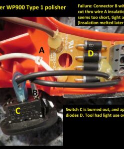 BLACK+DECKER Polisher, 6 inch, 2 Handle Grip, Swappable Wool or Foam Bonnets, 10-foot Chord for Easy Mobility (WP900) Waxer 43 81TAlhKHTNL