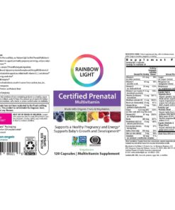 Rainbow Light Prenatal Multivitamin, Immune Support, 120 Capsules (Package May Vary) 16 81TAuXVnoS