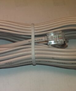 OEM 25 feet Ivory Phone Telephone Extension Cord Cable Line Wire With Standard RJ-11 Plugs Jacks 3 81TBHqRQFCL