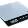 MIRA Digital Easy to Use Kitchen Food Scale | Portable Lightweight Slim Food Scale Measures Grams, Pounds & Ounces Glass Platform Multifunction Scale | Tare Function | 11 lb Capacity