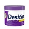 Desitin Maximum Strength Baby Diaper Rash Cream with 40% Zinc Oxide for Treatment, Relief & Prevention, Hypoallergenic, Phthalate- & Paraben-Free Paste, 16 oz 1 Pound (Pack of 1) 44 81TCdfcWPxL