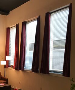 iDesign Cameo Metal Tension, Adjustable Customizable Curtain Rod for Bathtub, Shower Stall, Closet, Doorway, 43"-75", Matte Black Set of 1 43"-75" 26 81TEQA8OiL