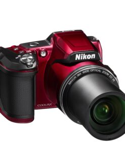 Nikon COOLPIX L840 Digital Camera with 38x Optical Zoom and Built-In Wi-Fi (Red) Red Base 34 81TFnG9CUhL