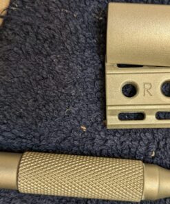 ROCKWELL RAZORS 6S Stainless Steel Double-Edge Safety Razor with 6 Adjustable Shave Settings and 5 Blades, 8 Piece Set, Silver 32 81TGbUPrygL