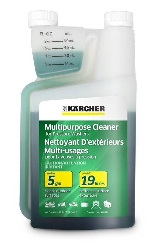 Kärcher - Multi-Purpose Cleaning Soap Concentrate - For Pressure Washers – For All Outdoor Surfaces – 1 Quart Multi Detergent