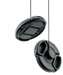 Alternative view of 58mm Lens Cap Bundle - 4 Snap-on Lens Caps for DSLR Cameras - 4 Lens Cap Keepers - Microfiber Cleaning Cloth Included - Compatible Nikon, Canon, Sony Cameras (58mm) 58mm