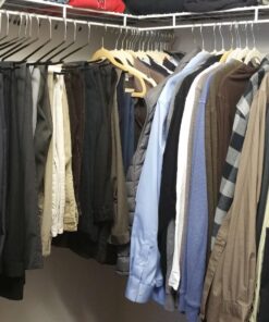 Jeronic Pant Hangers, 20 Pack Steel, Black, 20 Count 62 81TLQnRctLL 1