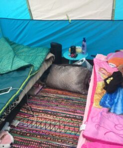 Coleman 8-Person Camping Tent with Built-in Closet | Tenaya Lake Cabin Tent with Fast Pitch Setup 96 81TLWn9u7yL