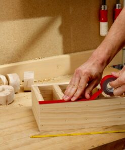 3M Permanent Outdoor, Holds 5 lbs, Scotch 4011 Exterior Mounting Tape, 1 in x 60 in, 1"x60" 45 81TMdpSubUL