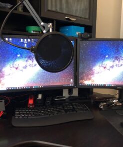 Logitech for Creators Blue Snowball iCE USB Microphone for Gaming, Streaming, Podcasting, Twitch, YouTube, Discord, Recording for PC and Mac, Plug & Play - White Black 50 81TMn WtG L 1