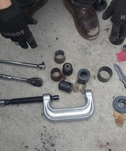 Cal-Hawk 4-in-1 Ball Joint Deluxe Service Kit Tool Set 2wd & 4wd Vehicles Remover Install 5 81TRMwPhifL