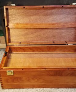 Art Alternatives Wood Box Supply Chest,Brown,16-1/8"x8"x5-7/8" 24 81TTki53s5L