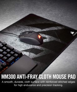 Alternative view of Corsair MM300 - Anti-Fray Cloth Gaming - High-Performance Mouse Pad Optimized for Gaming Sensors - Designed for Maximum Control - Extended, Multi Color