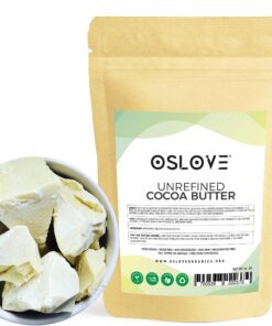 Organic Cocoa Butter 1 LB by Oslove Organics - FOOD GRADE, Raw, Non-Deodorized, Unrefined - For whipped body butter, lotion bars, scar & stretch marks | Delicous Home-made Chocolate | Allergen Free 1 Pound (Pack of 1) 15 81TU5zv0KL
