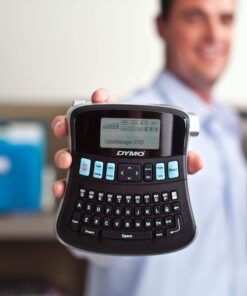 DYMO Desktop Label Maker | LabelManager 210D All-Purpose Portable Label Maker, Easy-to-Use, One-Touch Smart Keys, QWERTY Keyboard, Large Display, for Home & Office Organization 16 81TXQ6K6OrL