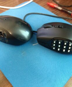 Logitech G600 MMO Gaming Mouse, RGB Backlit, 20 Programmable Buttons, Black 50 81TXmmXY2bL