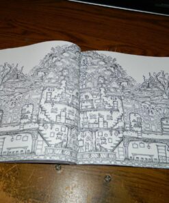 Secret Village - A Coloring Book Adventure: Beyond the Garden Gate, Beneath the Forest Floor, Among the Hollow Trees - A Mystery Endures! (Purse Sized ... & Inspirational for Ages 9 to Adult) 59 81TZJnOgY8L 1