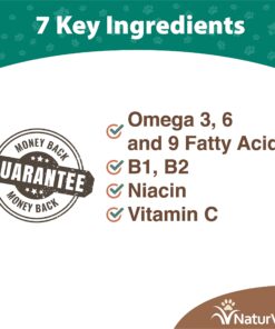 Alternative view of NaturVet – Brewer’s Dried Yeast Formula with Garlic Flavoring – Plus Omegas | Rich in Omega-3, 6 & 9 Fatty Acids | Fortified with B1, B2, Niacin & Vitamin C | for Dogs & Cats | 1000 Chewable Tablets