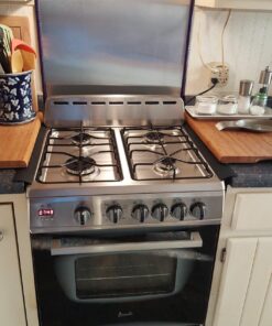 Avanti GR2416CSS 24" Gas Range with Sealed Burners, in Stainless Steel 24" 11 81Tc5W0eR8L